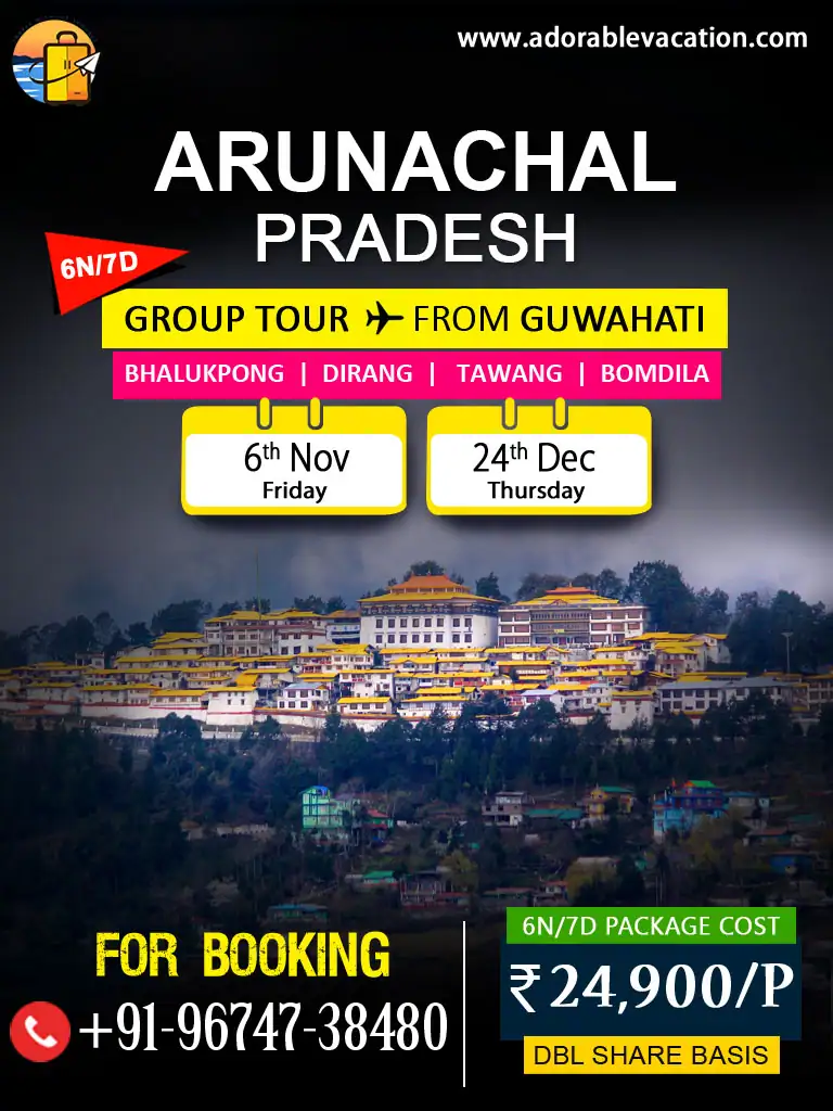 9 Nights 10 Days Arunachal Pradesh Package Tour