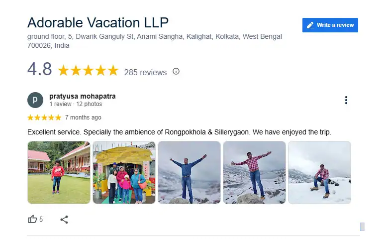 North Sikkim Tour Package from Bagdogra with Price