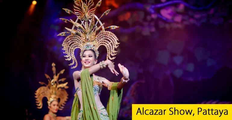 Bangkok package tour from Patna with evening alcazar show in Pattaya