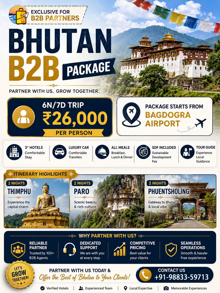 bhutan b2b tour package