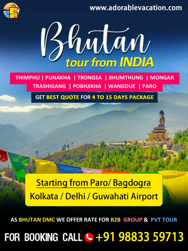 Bhutan 6 Nights 7 Days Package Tour