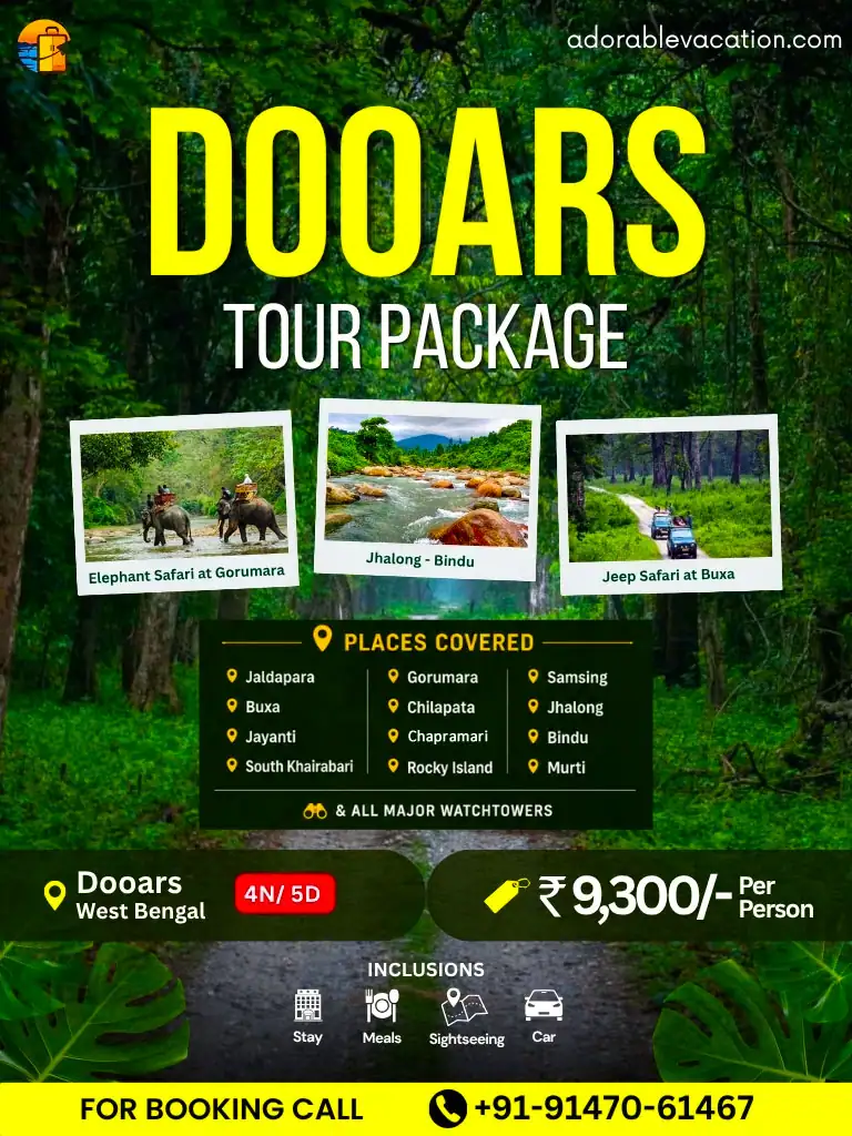 Dooars tour packages from Mumbai