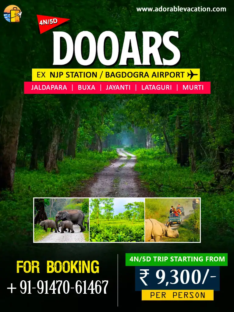 Dooars Package Tour from Pune