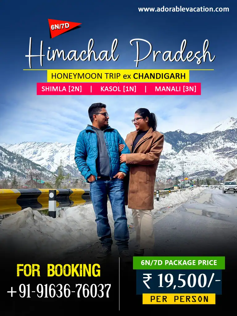 Himachal Pradesh Honeymoon Package Tour from Abu Dhabi
