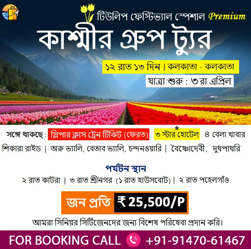 Tulip Festival Spl Kashmir Tour Packages