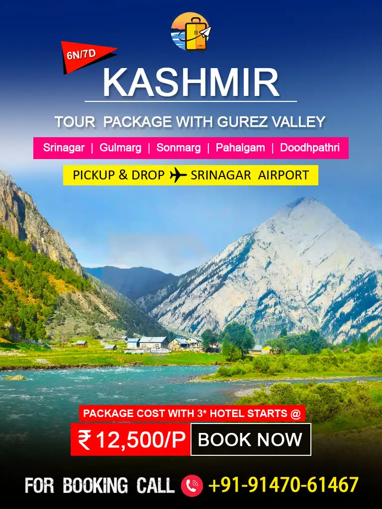 Kashmir Tour Packages with Gurez Valley