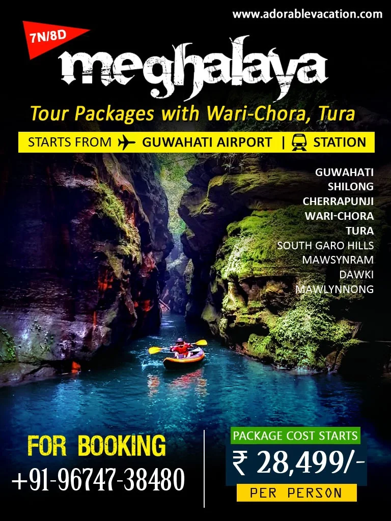 Meghalaya Package Tour from Guwahati with Wari Chora, Tura