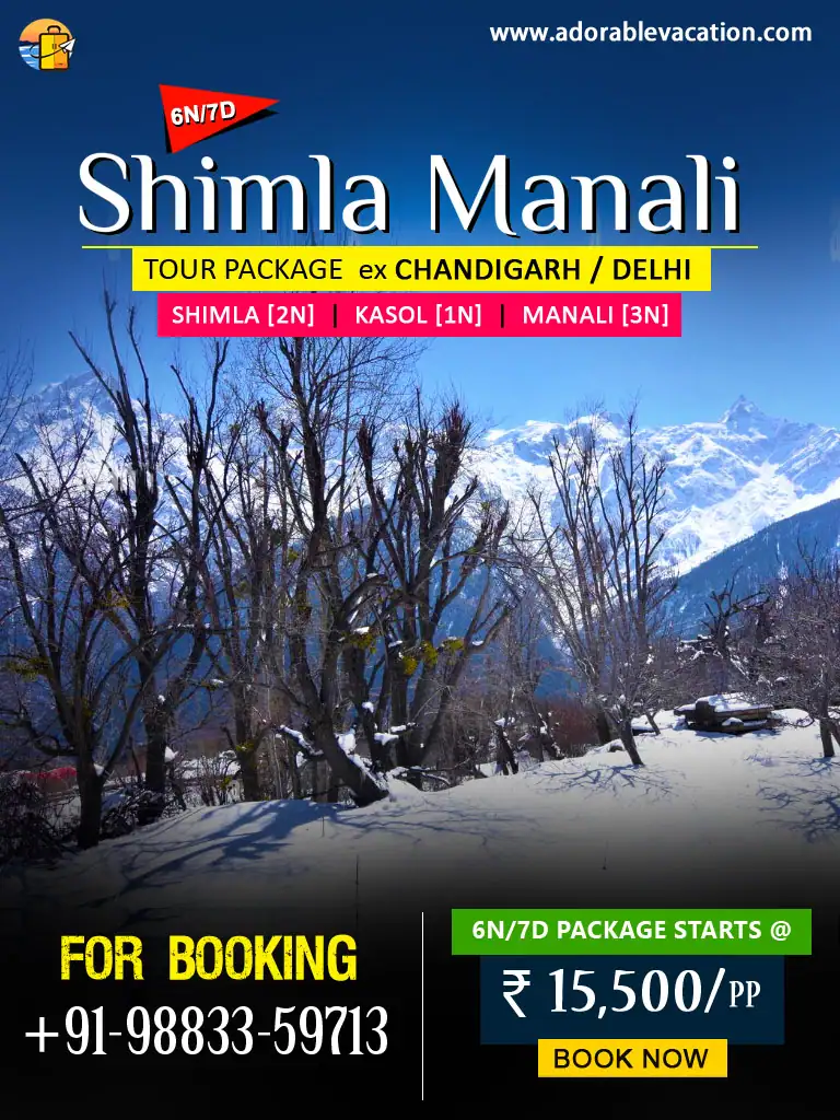 Shimla Manali Package Tour from Bangalore