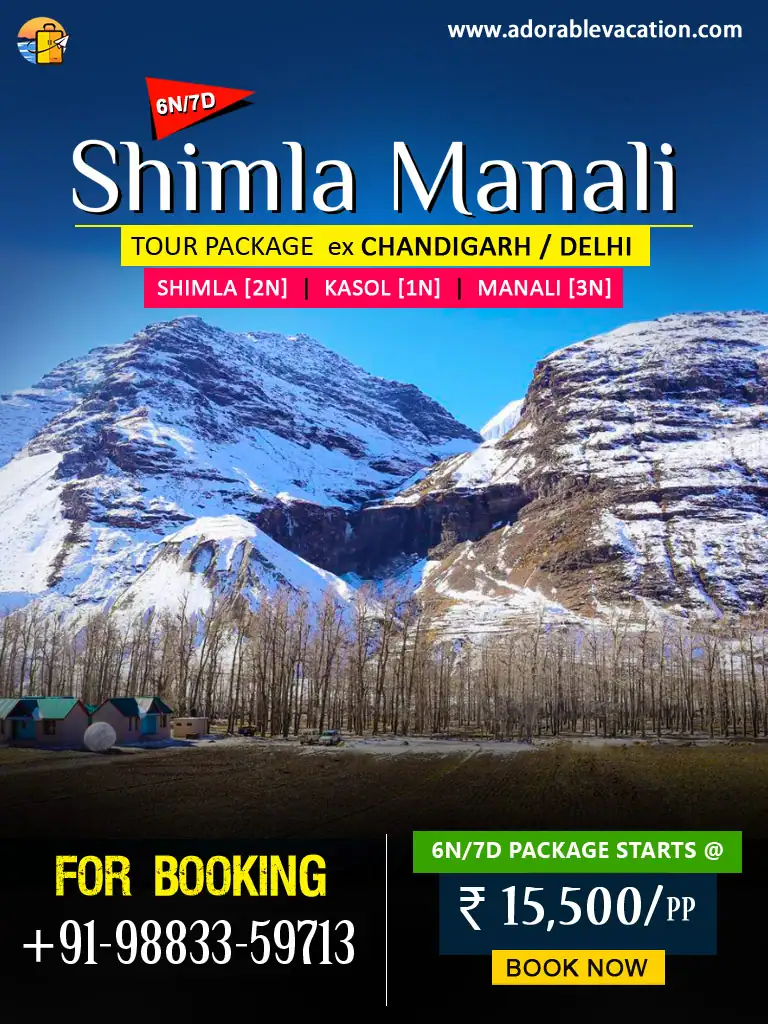 Shimla Manali Package Tour from Bhubaneswar