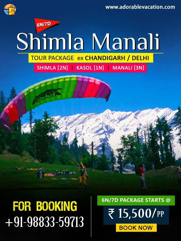 Shimla Manali Package Tour from Nagpur