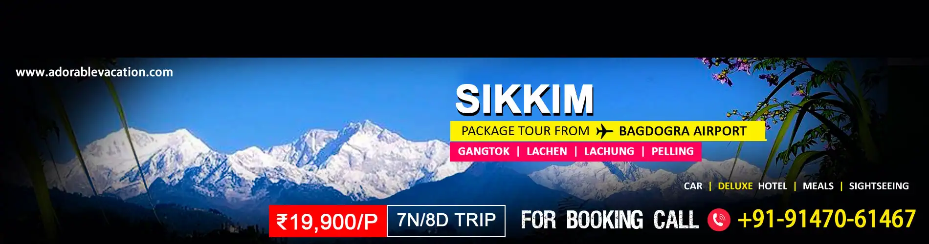 Sikkim Package Tour from Bhubaneswar