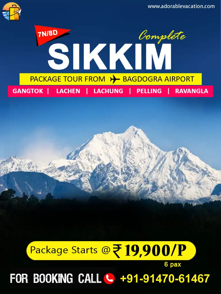 Sikkim Package Tour from Surat