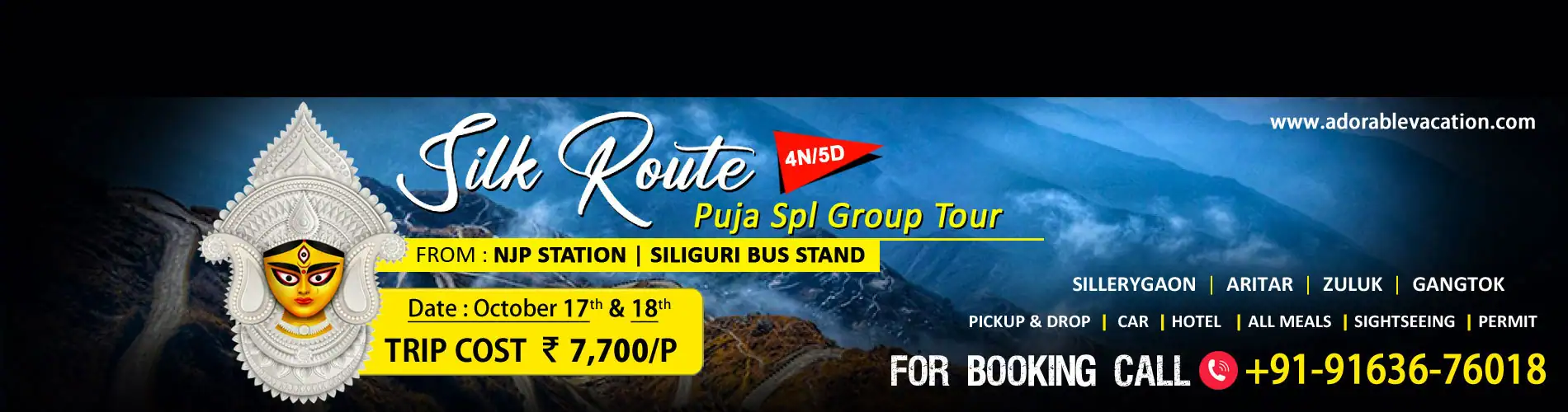 Silk Route Package Tour from Pune