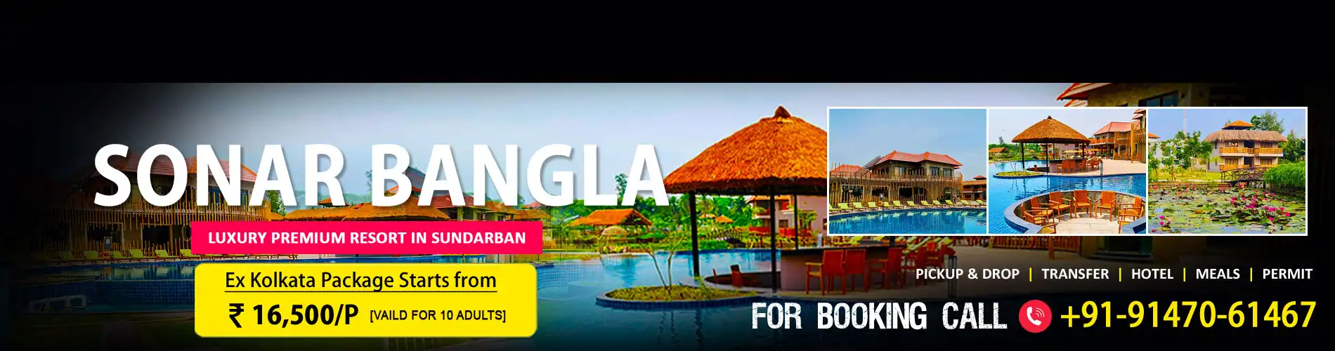 Hotel Sonar Bangla Sundarban Package Tour from Mumbai