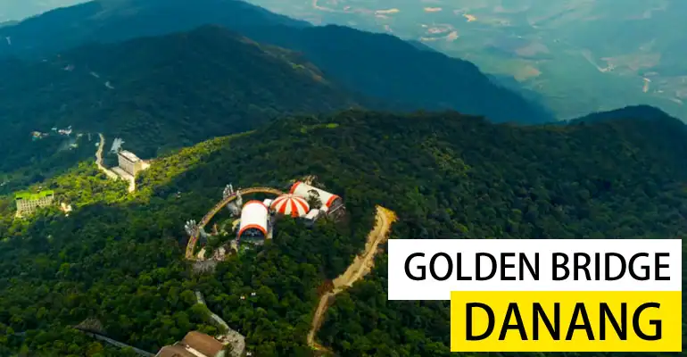 vietnam danang golden bridge package tour from Chandigarh