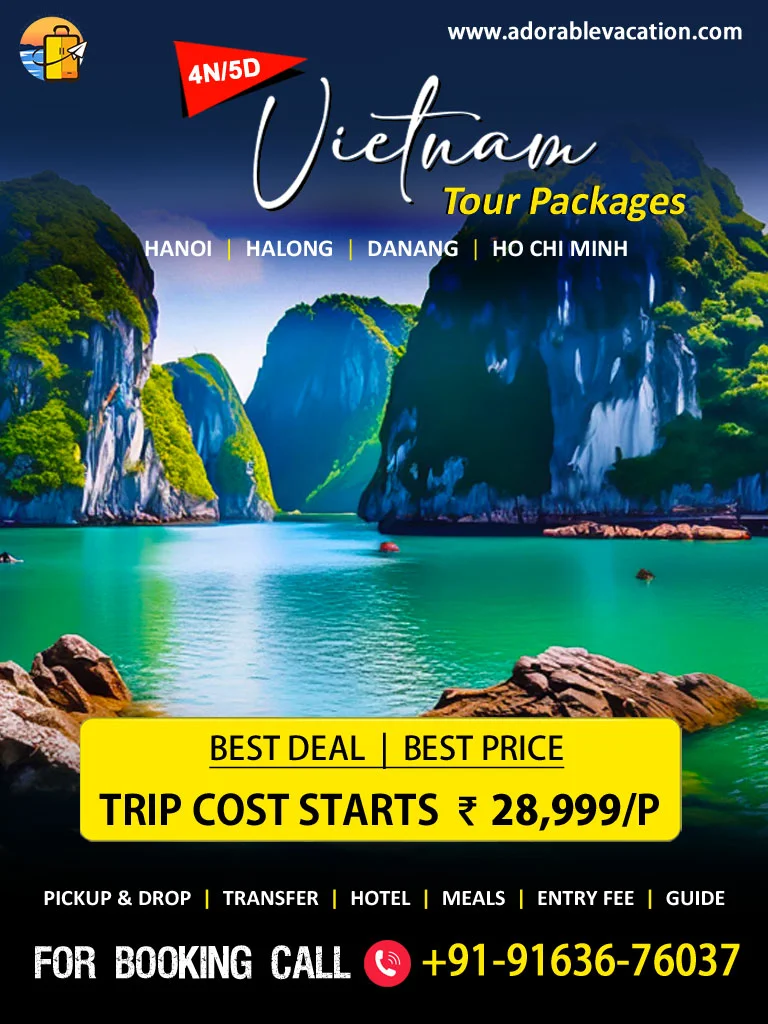 Vietnam Package Tour from Chandigarh
